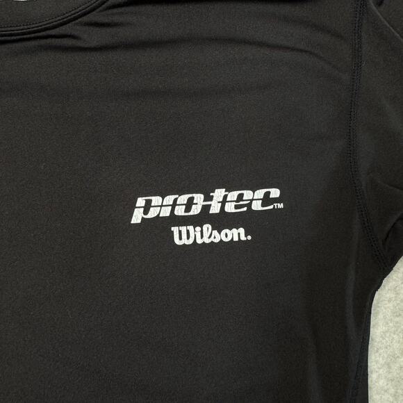 Adidas Wilson's Activewear Shirt Bundle Boys M(10-12) Black Long Sleeve Tops - Picture 9 of 9